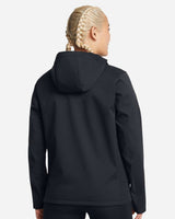 Women's ColdGear® Infared Shield 2.0 Hooded Jacket Black/ White_1