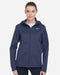 Women's ColdGear® Infared Shield 2.0 Hooded Jacket Midnight Navy/ White