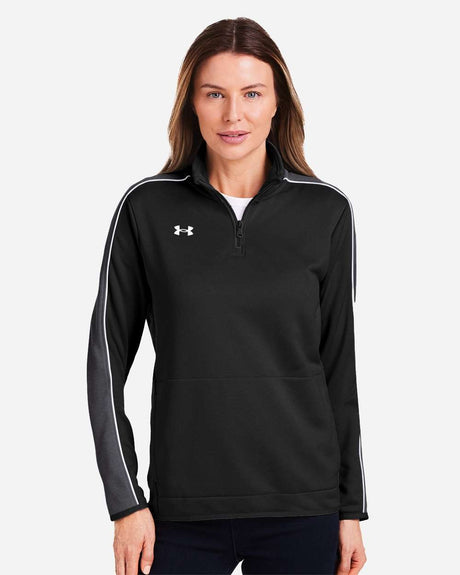 Women's Command 2.0 Quarter-Zip Pullover Black/ White