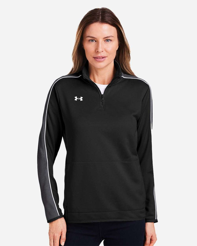 Women's Command 2.0 Quarter-Zip Pullover Black/ White