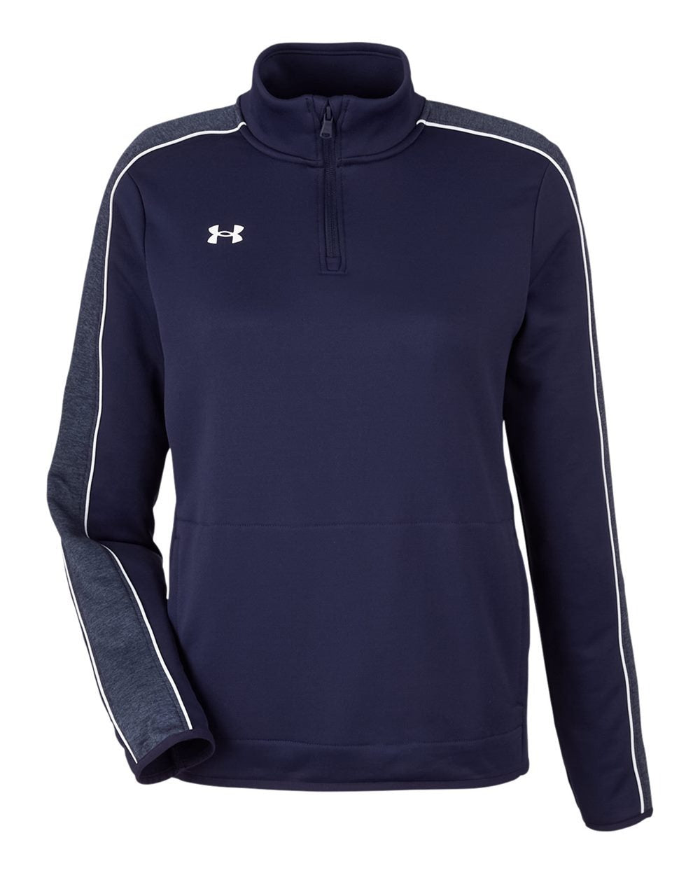 Women's Command 2.0 Quarter-Zip Pullover Midnight Navy/ White_3
