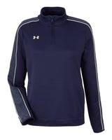 Women's Command 2.0 Quarter-Zip Pullover Midnight Navy/ White_3