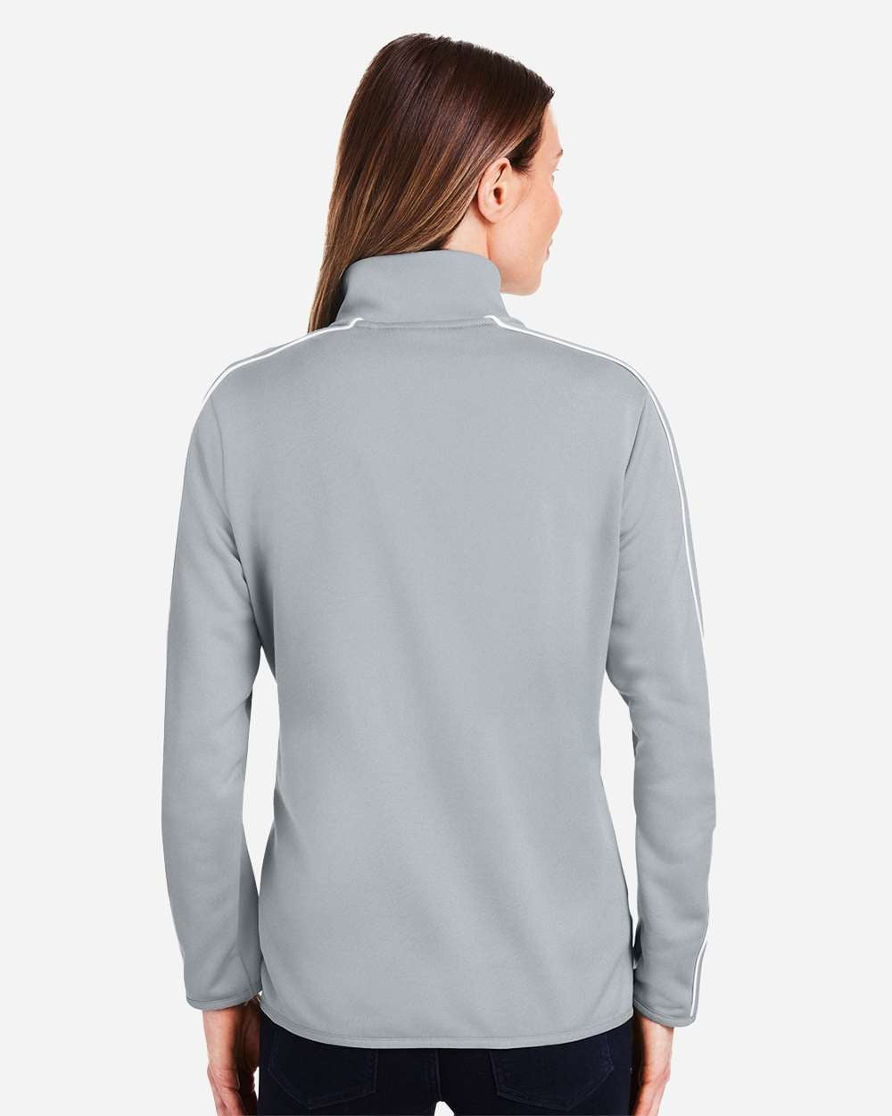 Women's Command 2.0 Quarter-Zip Pullover Mod Grey/ White_2