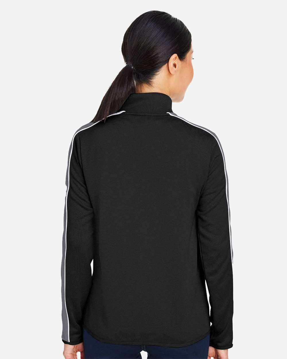 Women's Command Full-Zip Black/ White_2