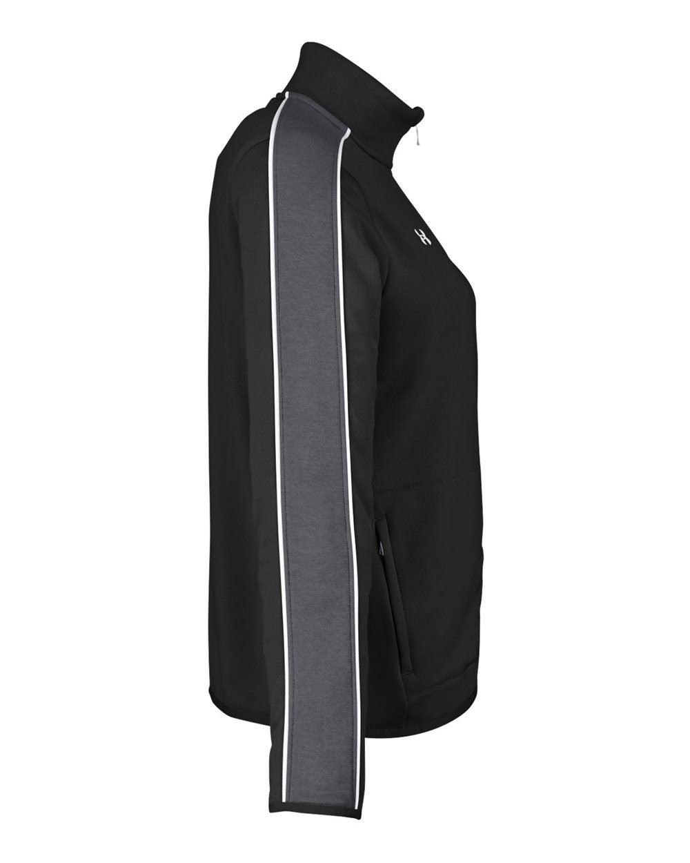 Women's Command Full-Zip Black/ White_4