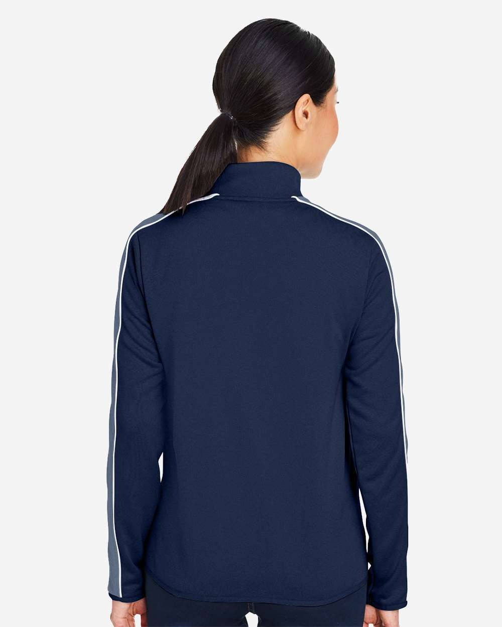Women's Command Full-Zip Midnight Navy/ White_2
