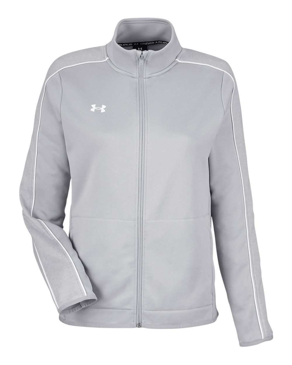 Women's Command Full-Zip Mod Grey/ White_3