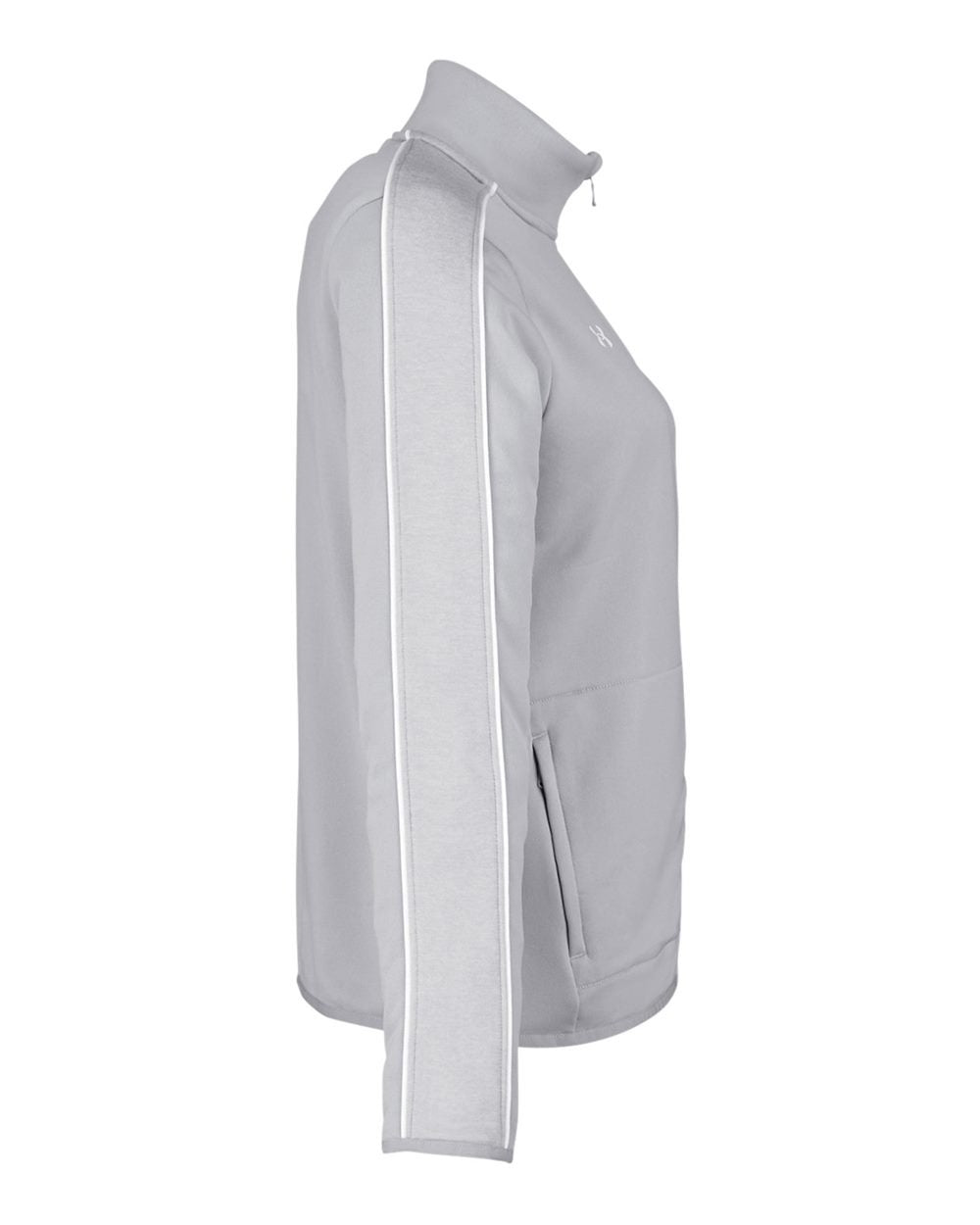 Women's Command Full-Zip Mod Grey/ White_4