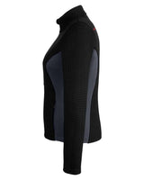 Women's Constant Full-Zip Sweater Fleece Jacket Black/ Polar/ Red_4