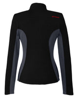 Women's Constant Full-Zip Sweater Fleece Jacket Black/ Polar/ Red_5