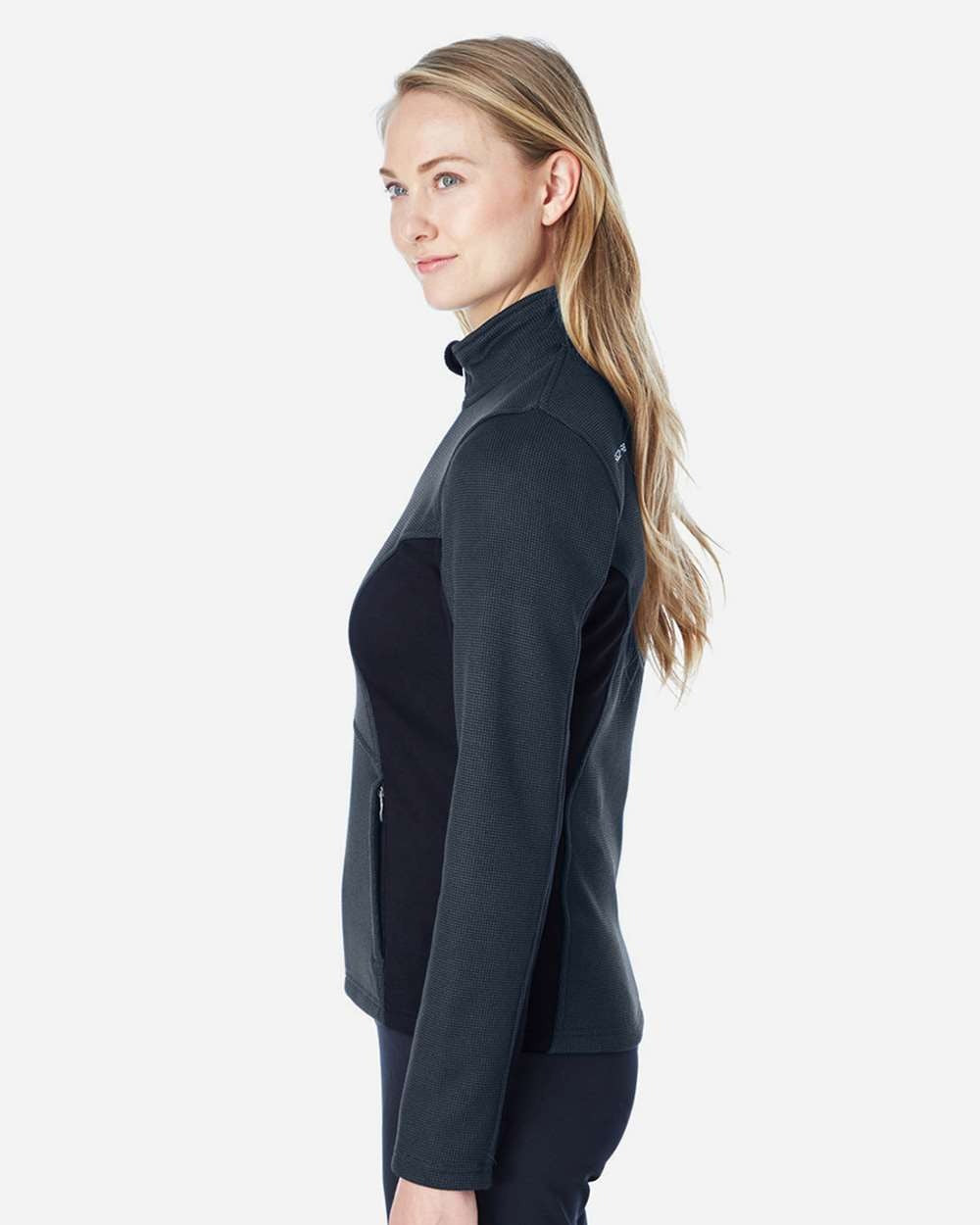 Women's Constant Full-Zip Sweater Fleece Jacket Frontier/ Black/ White_1