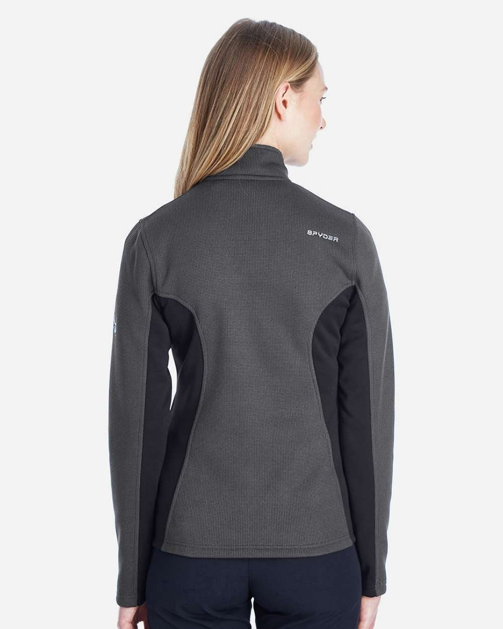 Women's Constant Full-Zip Sweater Fleece Jacket Polar/ Black/ White_2