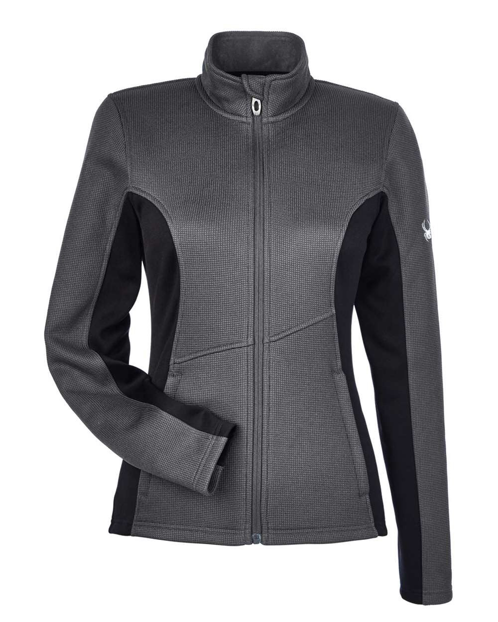 Women's Constant Full-Zip Sweater Fleece Jacket Polar/ Black/ White_3