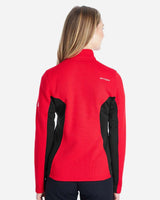 Women's Constant Full-Zip Sweater Fleece Jacket Red/ Back/ White_2