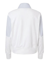 Women's Fleece Quarter-Zip Pullover halo blue_5