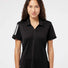 Women's Floating 3-Stripes Polo black/ white