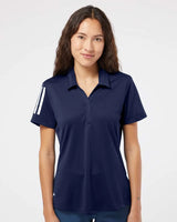 Women's Floating 3-Stripes Polo team navy blue/ white