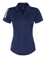 Women's Floating 3-Stripes Polo team navy blue/ white_3