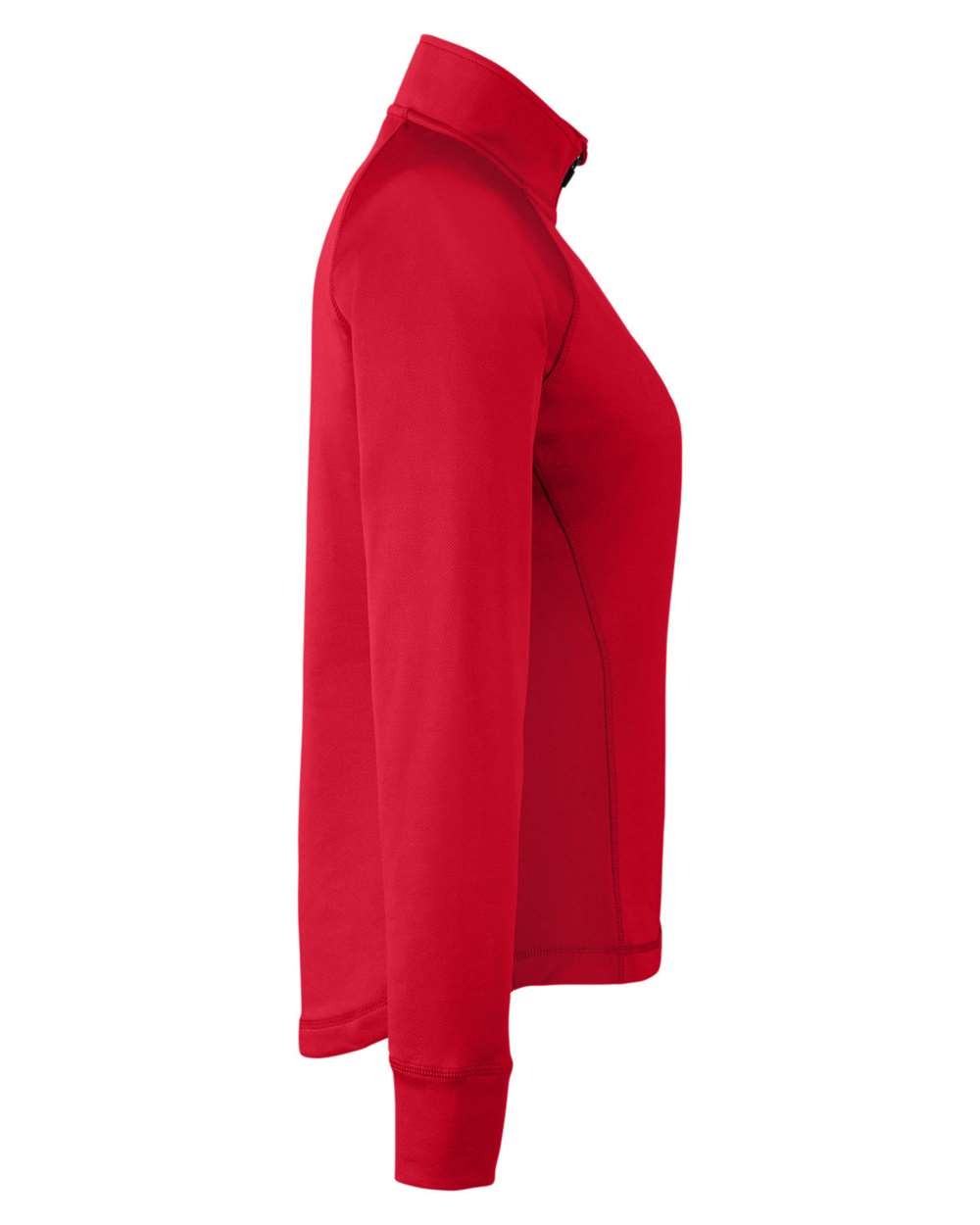 Women's Freestyle Half-Zip Pullover Red_1