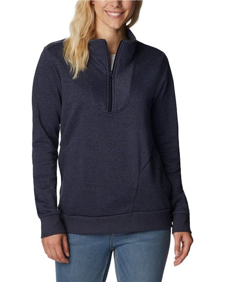 Women's Hart Mountain™ Quarter-Zip Pullover Dark Nocturnal Heather