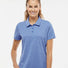 Women's Heathered Polo collegiate royal melange