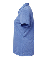 Women's Heathered Polo collegiate royal melange_4
