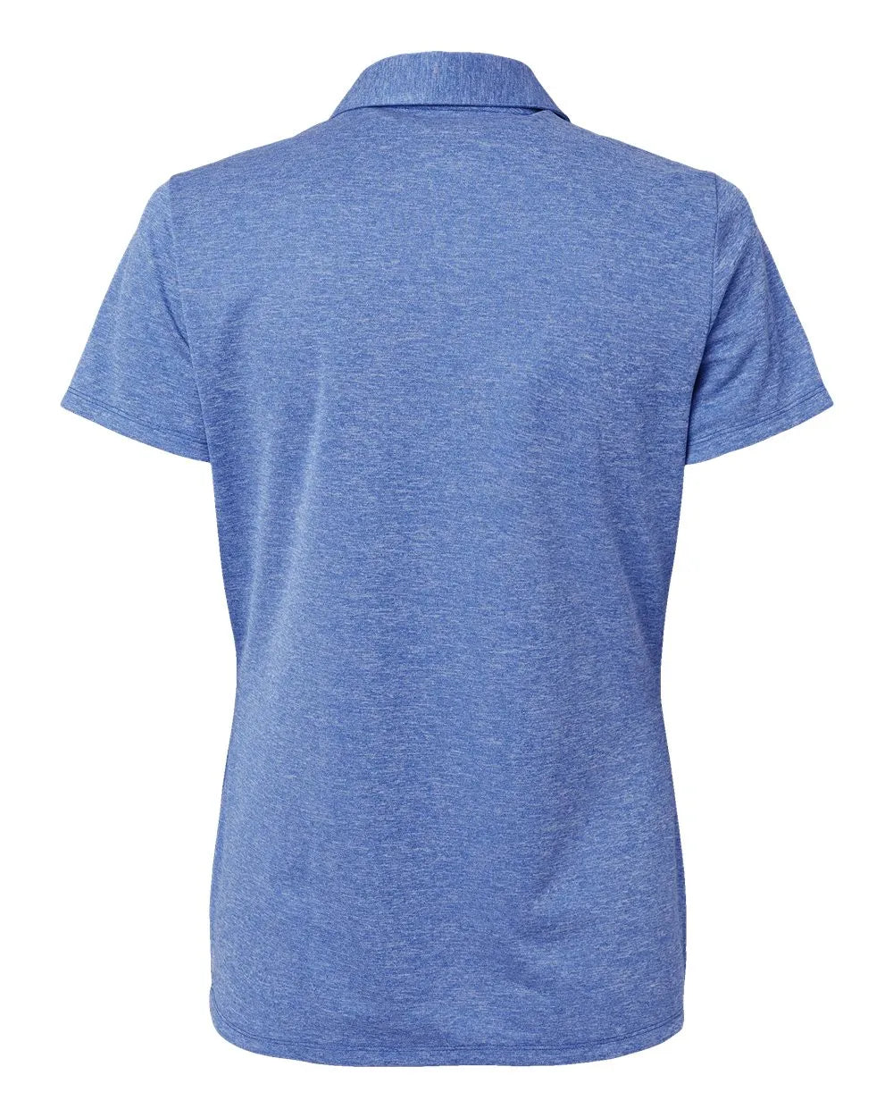 Women's Heathered Polo collegiate royal melange_5