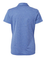 Women's Heathered Polo collegiate royal melange_5