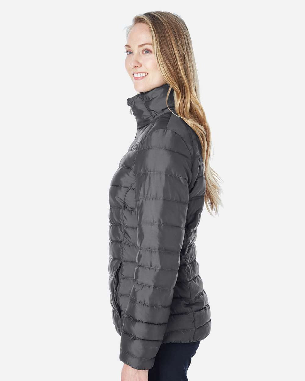 Women's Insulated Puffer Jacket Polar/ Alloy_1