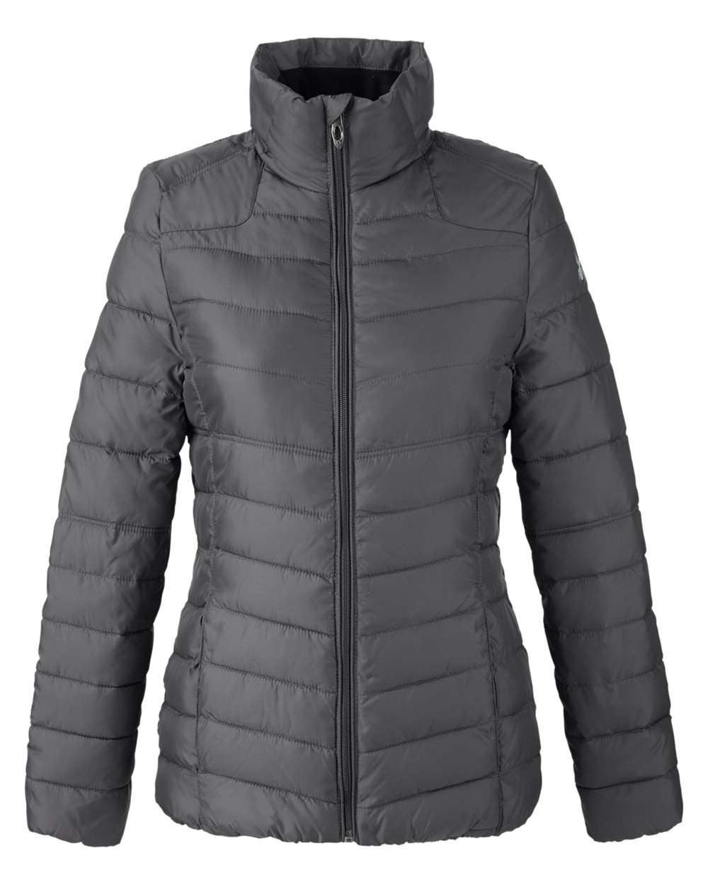 Women's Insulated Puffer Jacket Polar/ Alloy_3