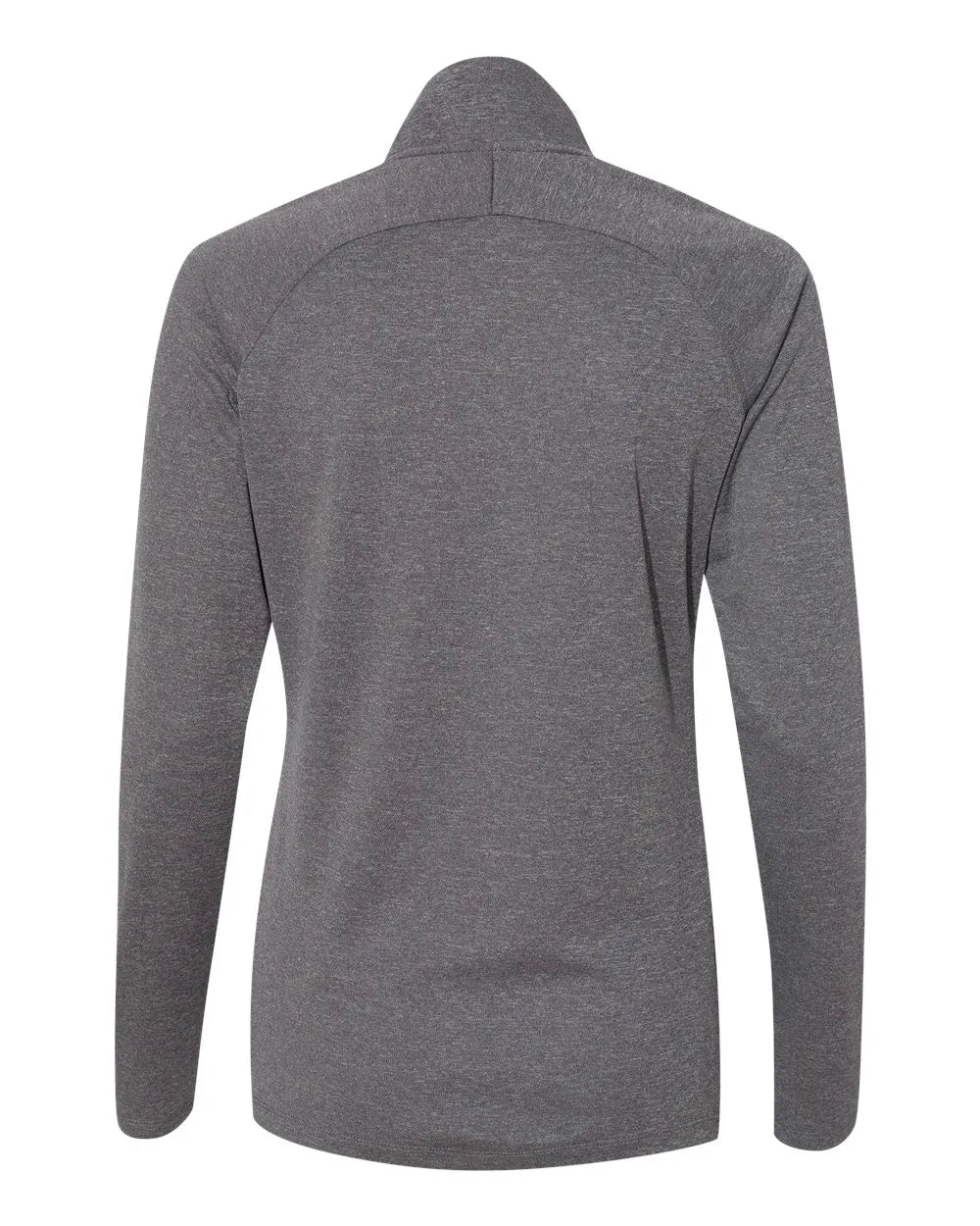 Women's Lightweight Quarter-Zip Pullover black heather/ carbo_5