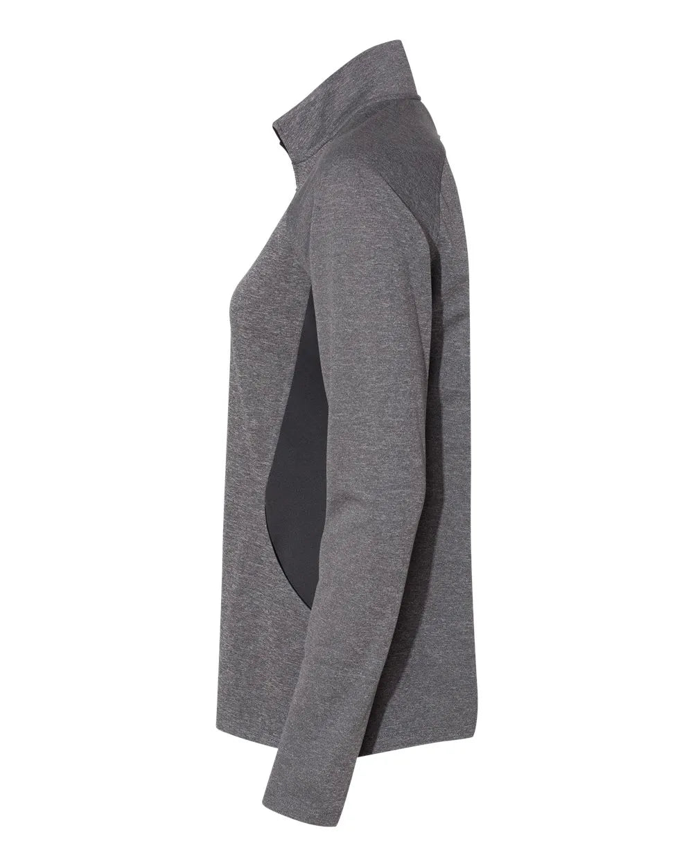 Women's Lightweight Quarter-Zip Pullover black heather/ carbon_4