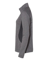 Women's Lightweight Quarter-Zip Pullover black heather/ carbon_4