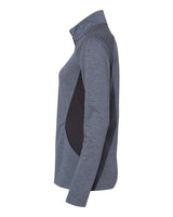 Women's Lightweight Quarter-Zip Pullover collegiate navy heather/ carbon_4