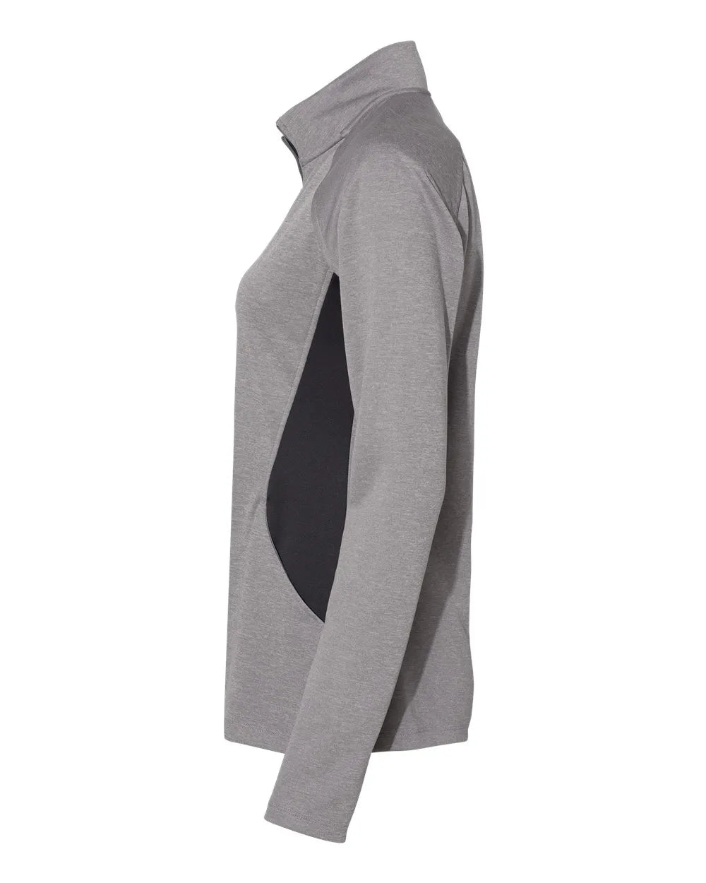 Women's Lightweight Quarter-Zip Pullover grey three heather/ carbon_4