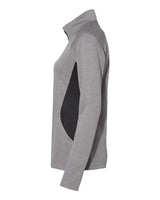 Women's Lightweight Quarter-Zip Pullover grey three heather/ carbon_4