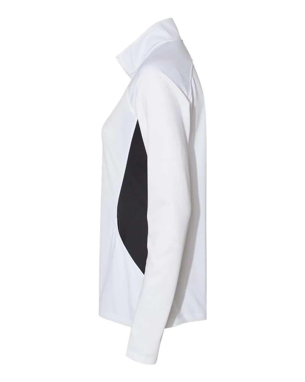 Women's Lightweight Quarter-Zip Pullover white/ carbon_4