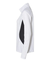 Women's Lightweight Quarter-Zip Pullover white/ carbon_4