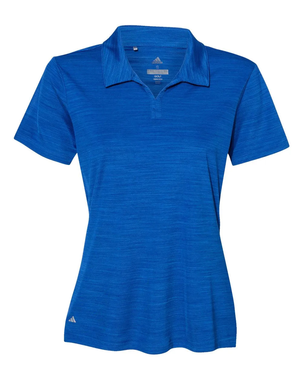 Women's Mélange Polo collegiate royal melange_3