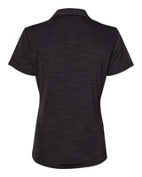 Women's Mélange Polo black melange_5