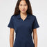 Women's Mélange Polo collegiate navy melange
