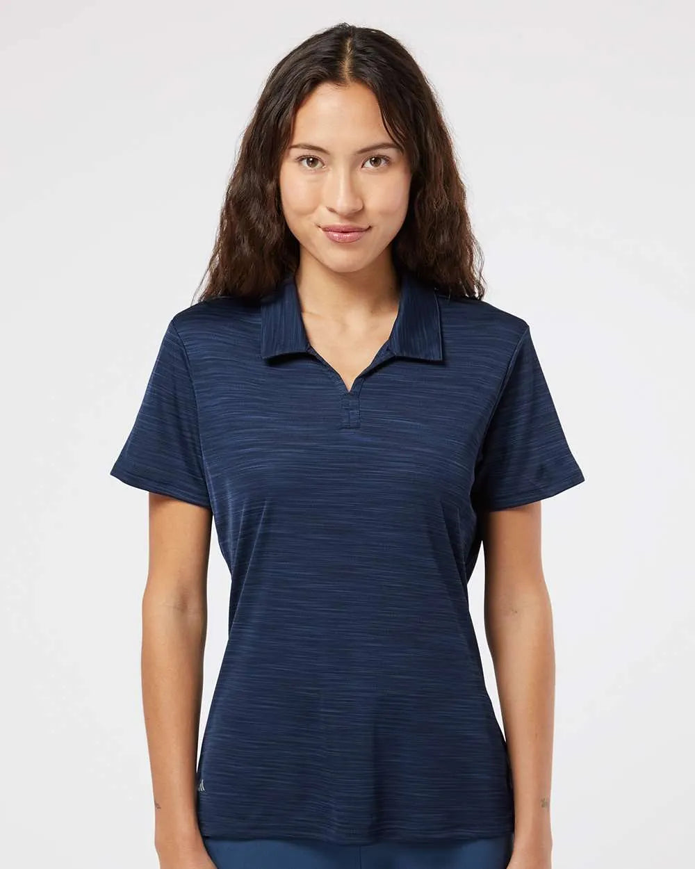 Women's Mélange Polo collegiate navy melange