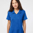 Women's Mélange Polo collegiate royal melange