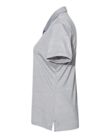 Women's Mélange Polo mid grey melange_4