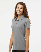 Women's Micro Pique Polo grey three_1