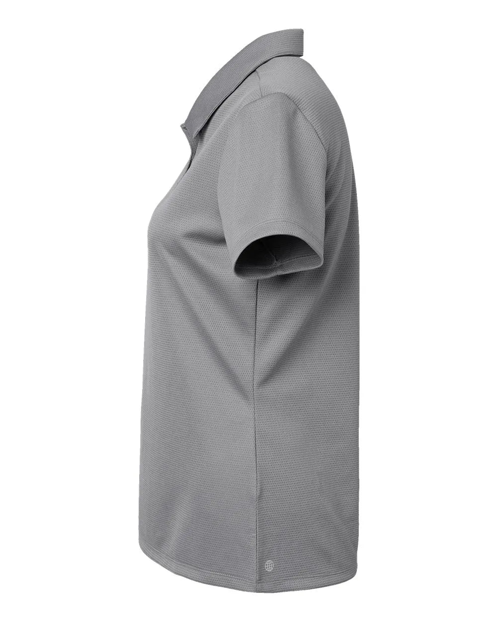 Women's Micro Pique Polo grey three_4