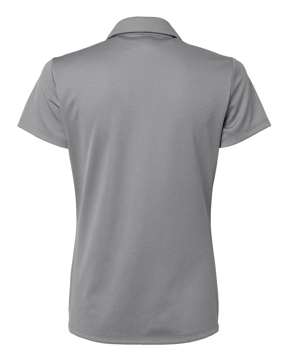 Women's Micro Pique Polo grey three_5