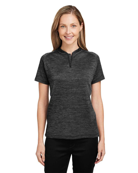 Women's Mission Blade Collar Polo Black Jasper