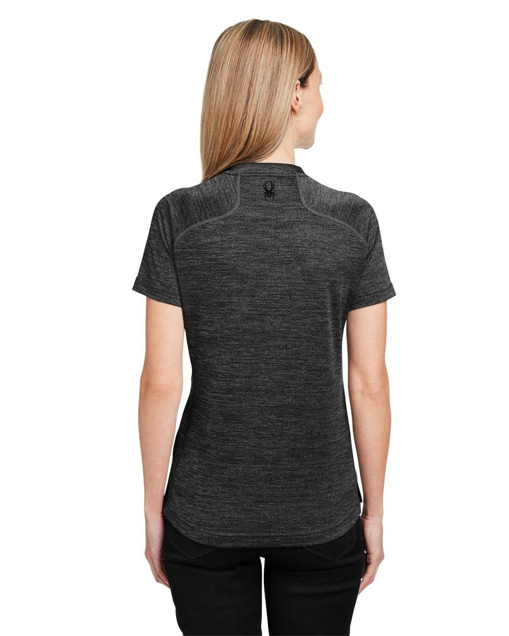 Women's Mission Blade Collar Polo Black Jasper_2
