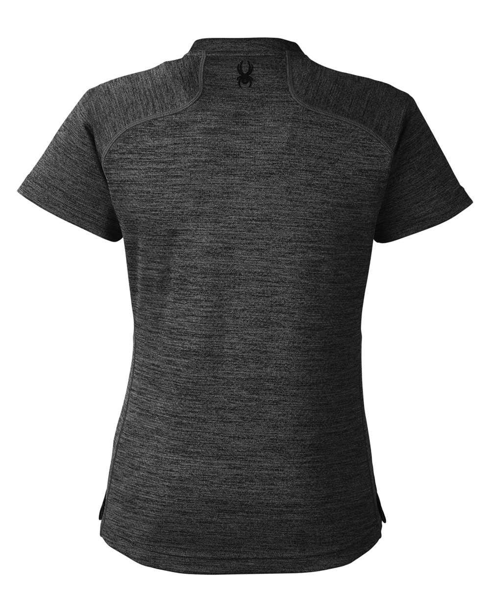 Women's Mission Blade Collar Polo Black Jasper_5
